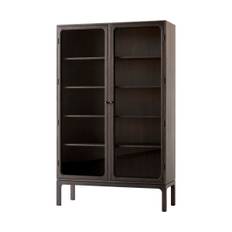&Tradition Trace SC88 vitrinskåp 120x192x40 cm Dark stained oak - Brun