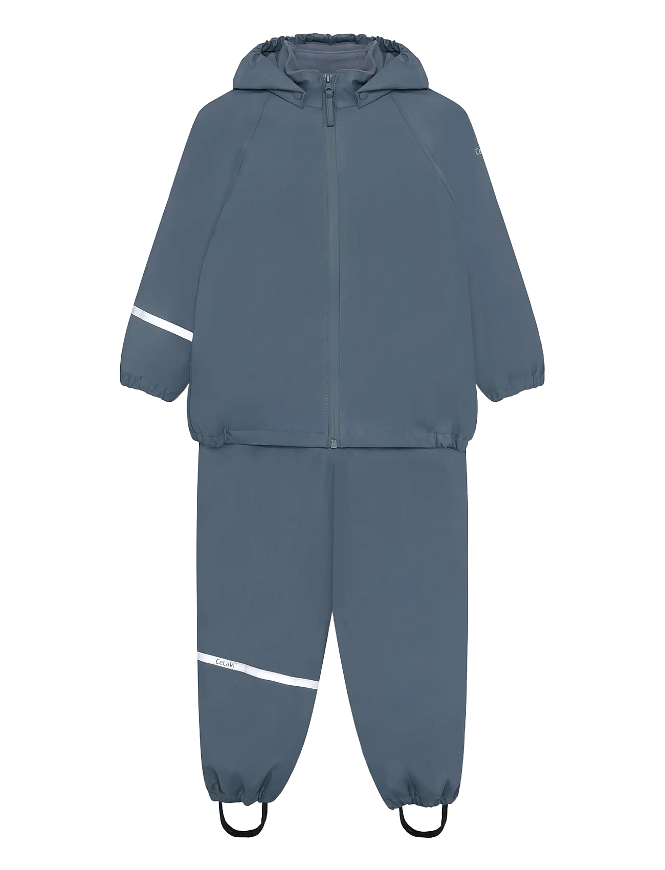 CeLaVi Rainwear Set W. Fleece - Navy - 80