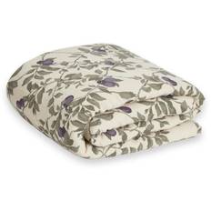 Garbo & Friends - Plum Muslin Vadderad Filt 100x140 Cm - Beige