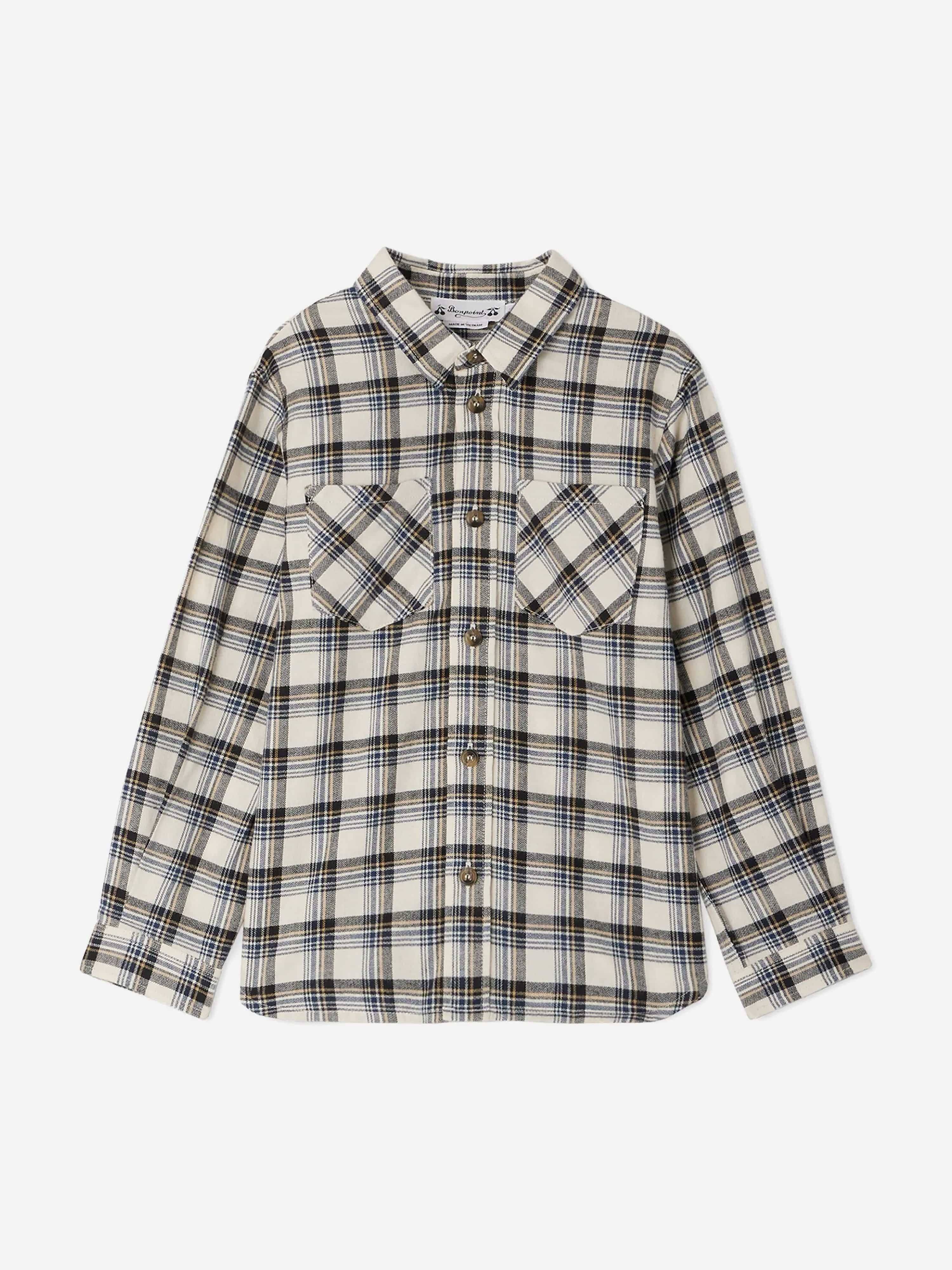 Bonpoint Boys Altman Shirt in Multicolour - Multicoloured / 8 Yrs (8 Yrs)