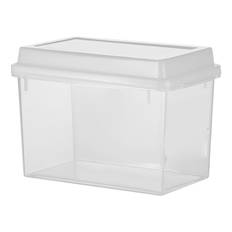 Bread Storage Container Freezer Plastic Sealed Sandwich Saver Box with Lid for Kitchen Fridge 3.4L
