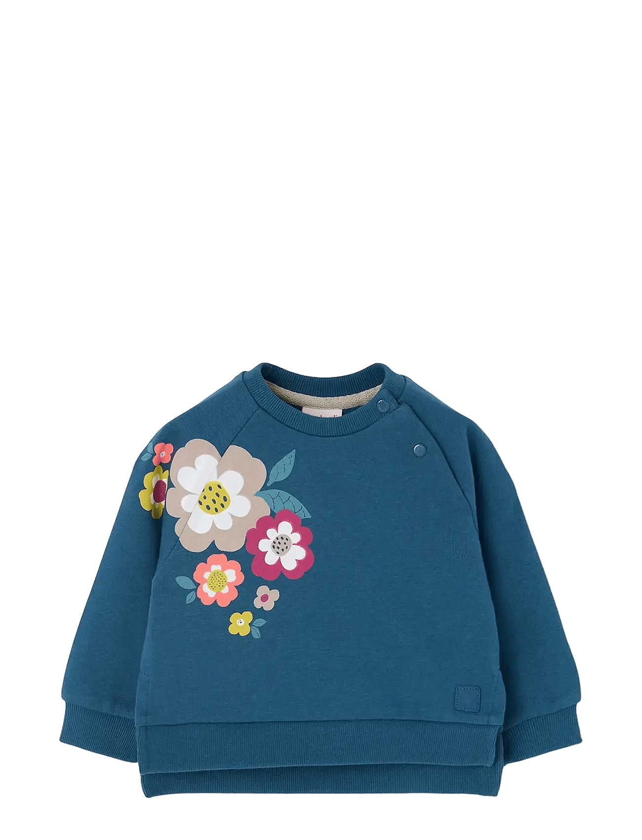 BOBOLI Fleece Sweatshirt For Girl -Bci | Blue | 116
