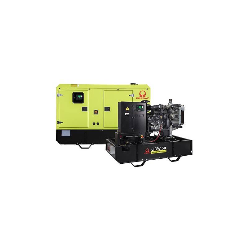 Pramac Generator GDW50P/FNE MA ACP LTS, PHS, indbygget/lydisoleret, 3-faset, diesel