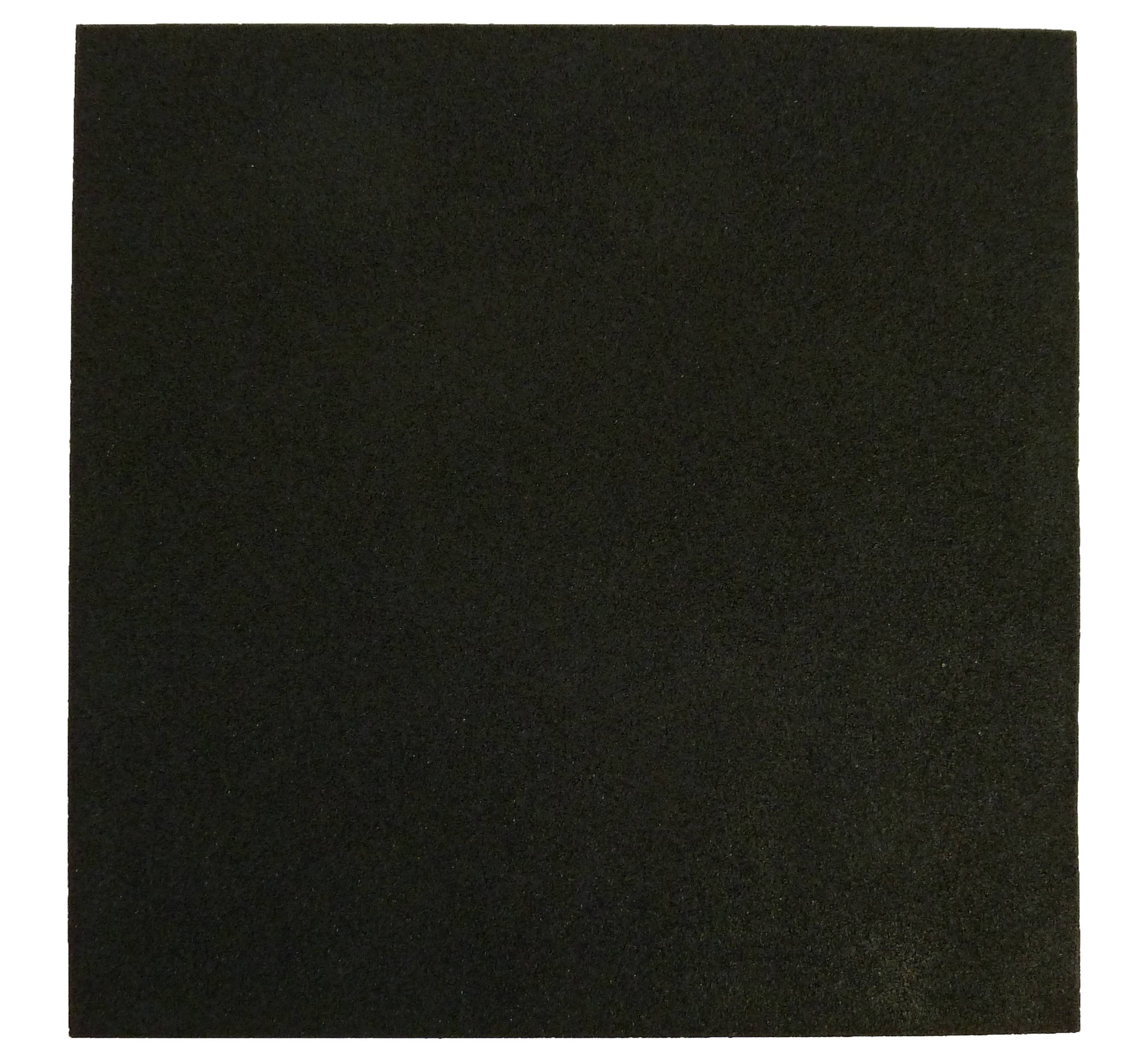 ErgoFloor - ErgoTile Quad Gummifliser 1000x1000x15 mm Sort (C1X).