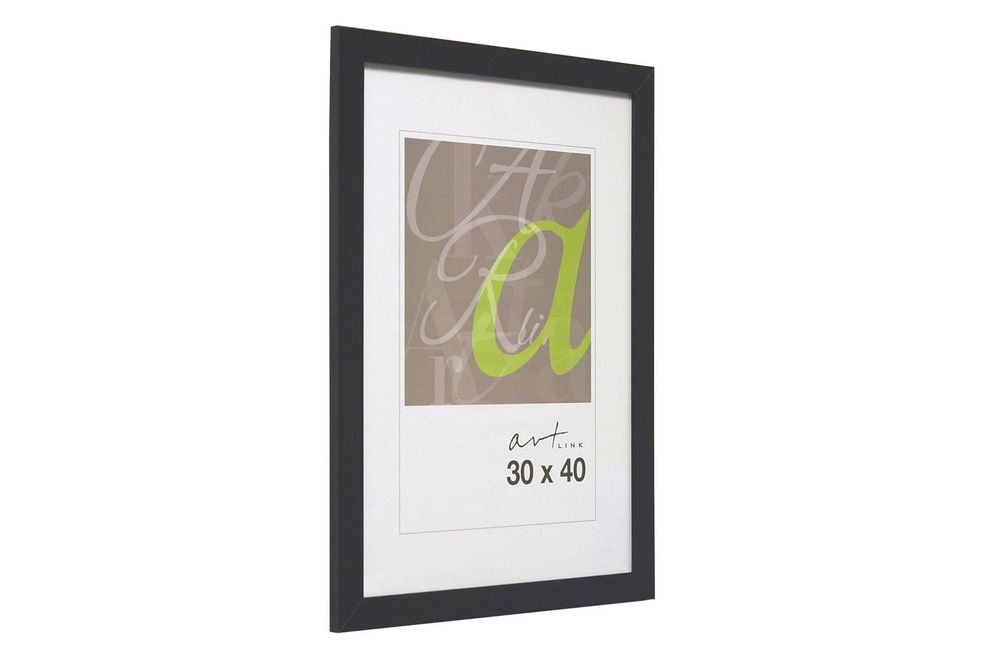 Art Link Trendline Tavelram MDF 30x40 cm - Svart Ramar Trä