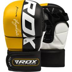 RDX: T6 MMA GRAPPLING HANDSKAR - GUL (X-large)