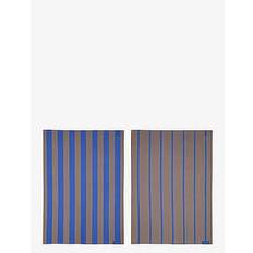 Mette Ditmer STRIPES tea towel, 2-pack - Textilier - BLUSH / multi