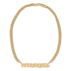 Vetements, Accessoarer, Herr, ONE Size, Gothic Logo Charms Necklace