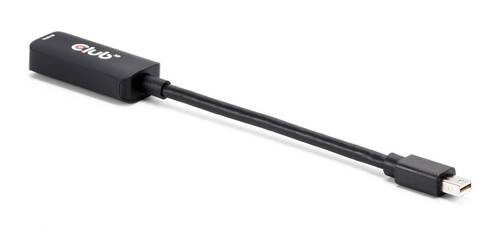 CLUB3D Mini DisplayPort™ 1.4 to HDMI™ 8K60Hz M/F Adapter