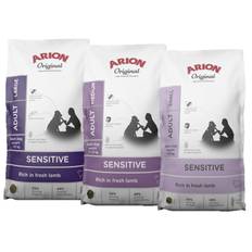 Arion Original Sensitive. Foder med lam til voksen hund.