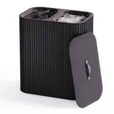 Joseph Joseph vasketøjskurv - Tota DUO LUXE 90L - SORT