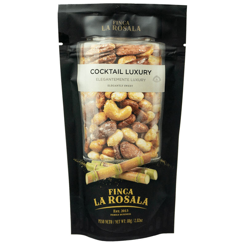 Nøddeblanding saltede Cocktail Luxury - Gourmeture 80g