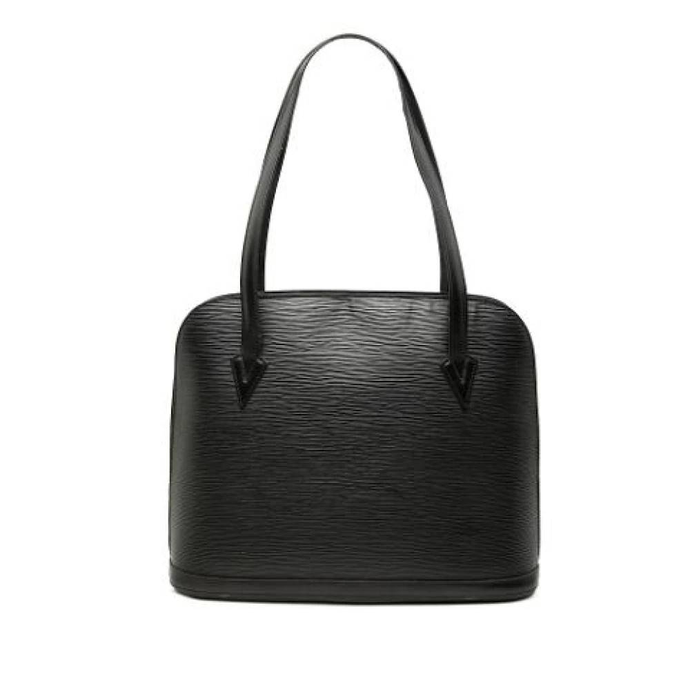 Louis Vuitton Vintage Pre-owned Lussac Skuldertaske - Vintage - Dame - Sort - ONE SIZE - Uld