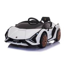Elektrisk Barnbil, Lamborghini Sian, 108x62x40 cm, Vit