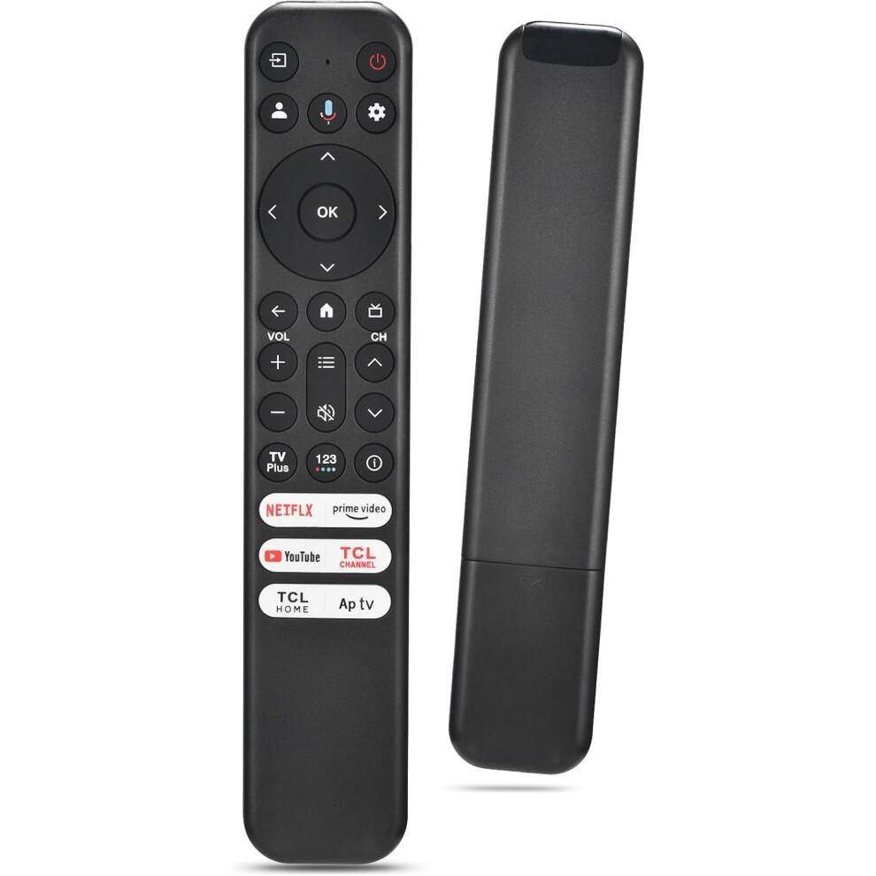 TCL Google TV-erstatningsfjernbetjening RC813-kompatibel