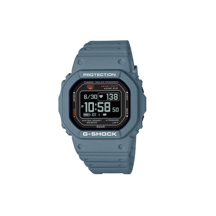 CASIO G SQUAD Solcell Kvartsverk Hartsarmband Klocka Herrklockor Svart urtavla DW-H5600-2JR