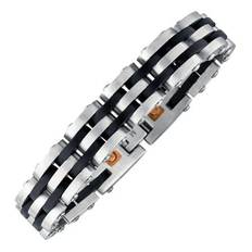 Magnetix Wellness Magnetarmband Black Stripes armband 4462