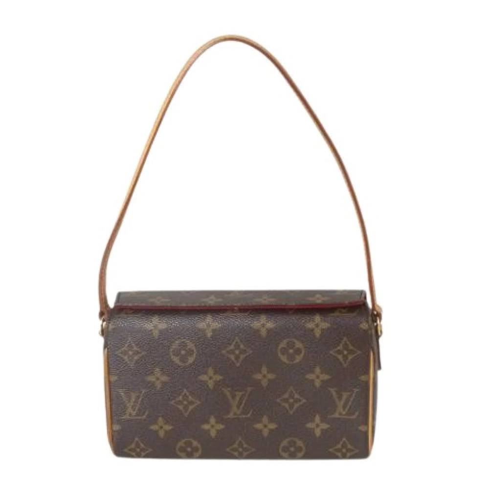Louis Vuitton Vintage Pre-owned Vintage Skuldertaske - Vintage - Dame - Brun - ONE SIZE - Uld