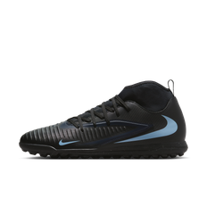 Nike Phantom 6 High Club-fodboldsko til grus - sort - 36
