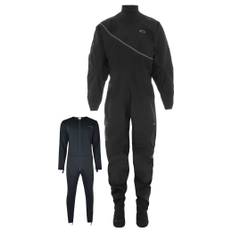 Typhoon Herre Ezeedon Front Zip Tørdragt - Black / Grå