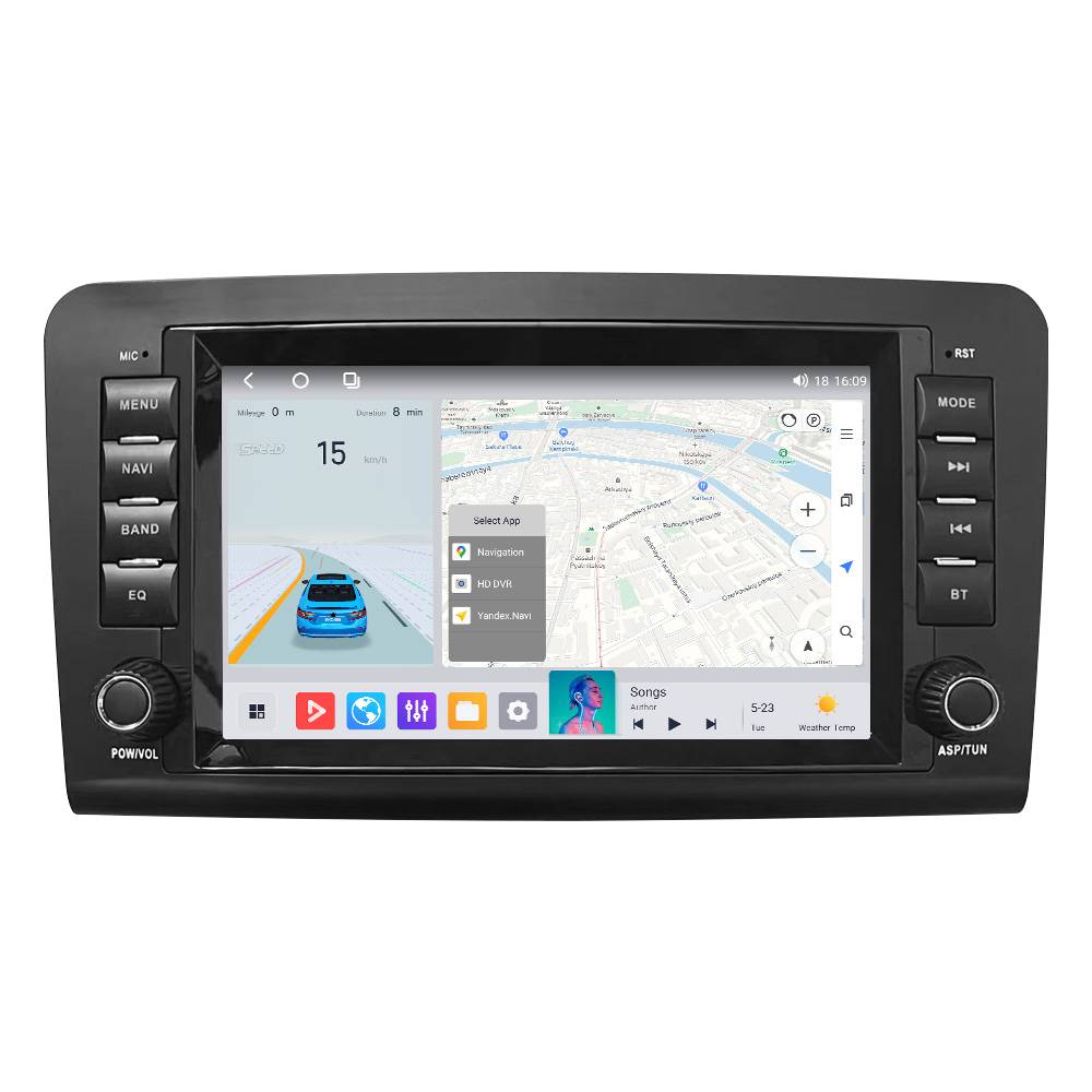 Mercedes Benz ML W164 GL X164 Android multimedia Bilstereo navigation