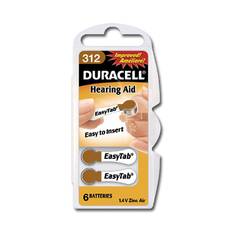 Duracell Hörapparatsbatteri 312 EasyTab 1,4v 6-pack