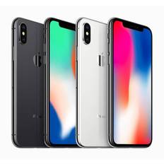 iPhone X 64GB - 1 År Garanti Begagnad i Nyskick (No Face id) - Svart