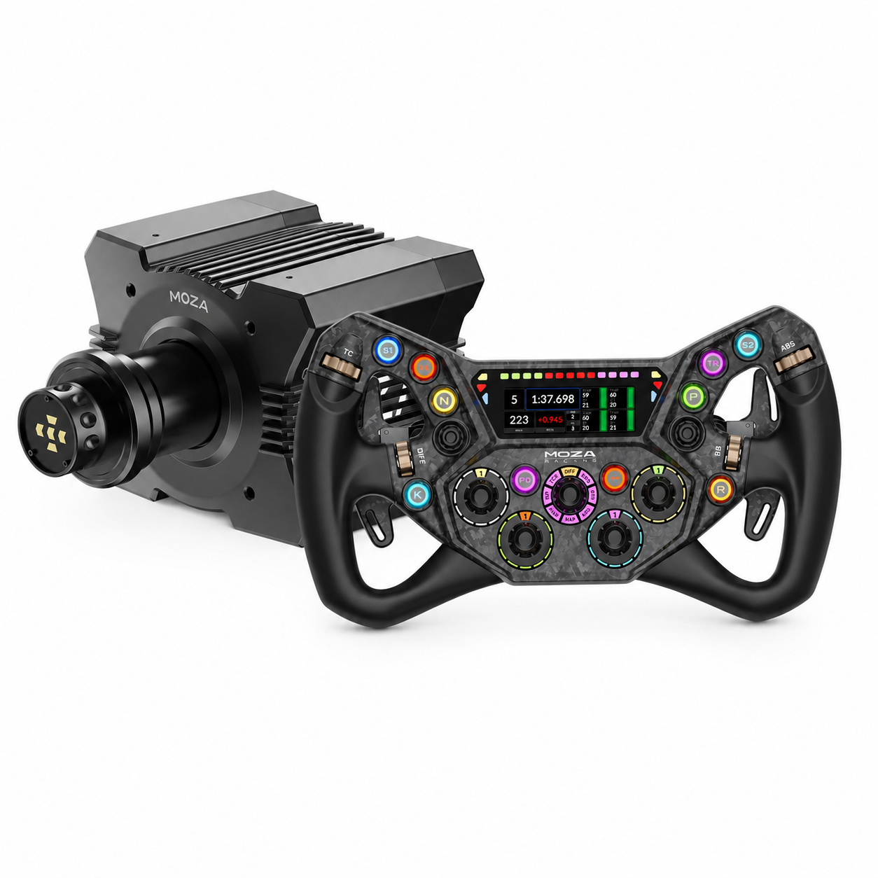 MOZA R9 V3 + KS Pro Steering Wheel Bundle