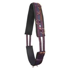 Imperial Riding Longeringsgjord i nylon Deluxe Extra Multi Bordeaux (Ponny)