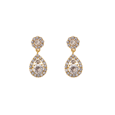 Lily and Rose - Petite Sofia Örhängen– Crystal (Guld) 61677