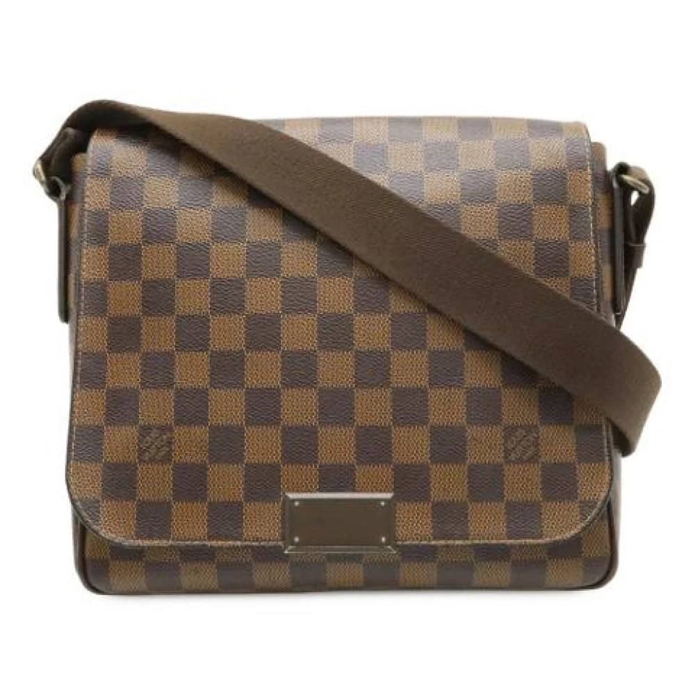 Louis Vuitton Vintage Pre-owned canvas tasker - Vintage - Dame - Brun - ONE SIZE - Uld