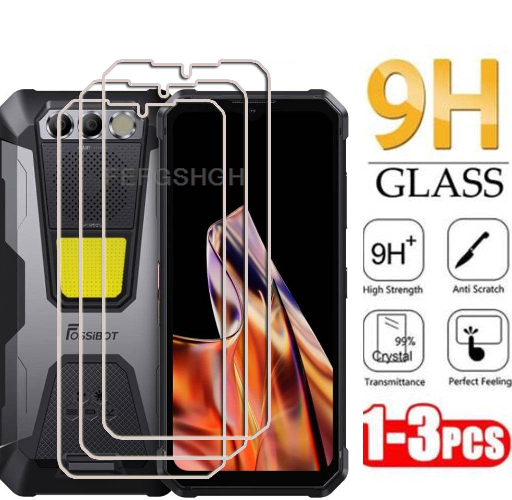 9H 2.5D Tempered Glass FOR FOSSiBOT F106 Pro 6.58" FOSSiBOTF106Pro F106Pro Screen Protective Protector Cover Film
