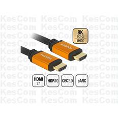 Delock 85727 Hochwertiges 8K HDMI Kabel 2.1/2.0/2.0a 7680x4320 1m