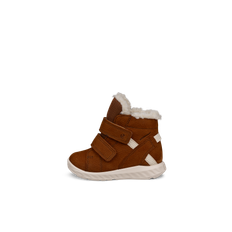 ECCO SP.1 LITE INFANT-Bottes en nubuck pour enfant-Marron-22