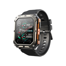 Motion-Pro™ Aktivitetsur - IP67 Vandtæt SmartWatch - Sort