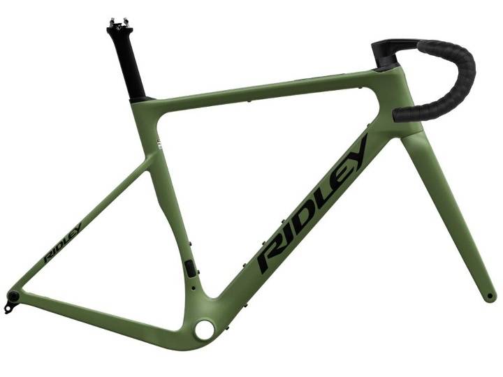 Ridley ASTR RS Gravel Ramset Crocodile Green - Ramstorlek XL -