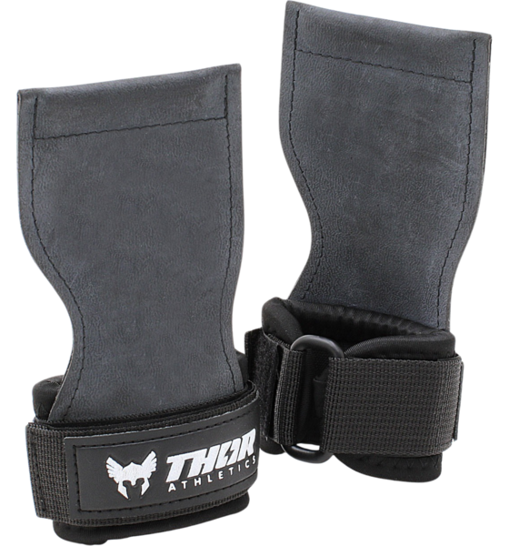 Thor Athletics Thor Athletics Lifting Grips – Power Grips For Strength Training And Fitness – Wrist Support – Black Träningsutrustning Black - One Size