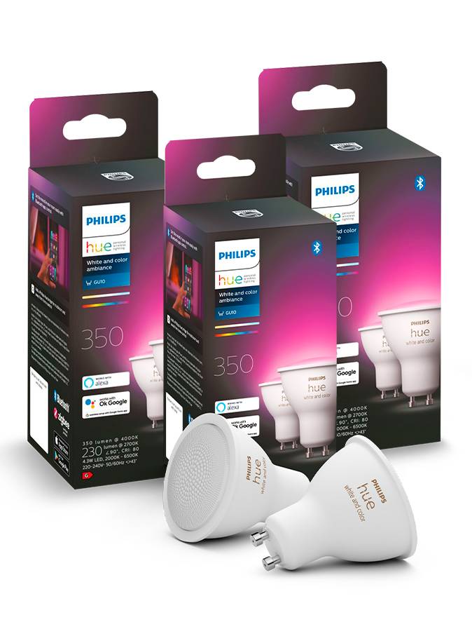 Philips Hue Color GU10 - 6-pak (2024 MODEL)
