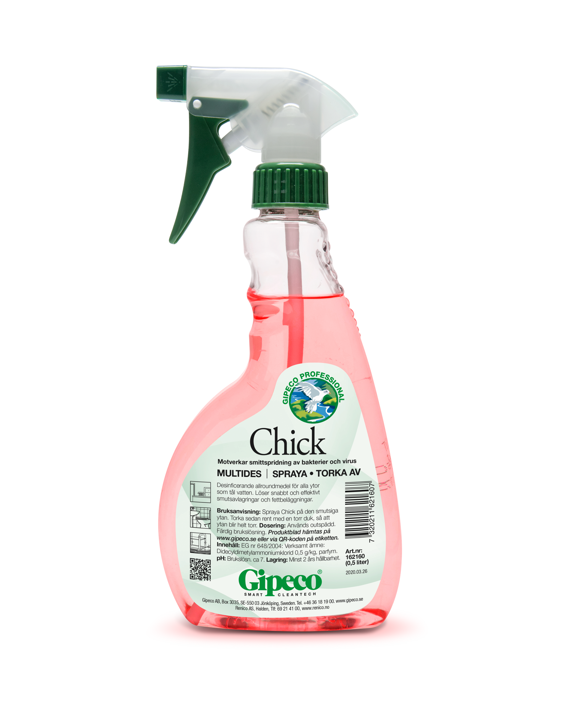 CHICK Multidesinfektion spray 500ml, Gipeco
