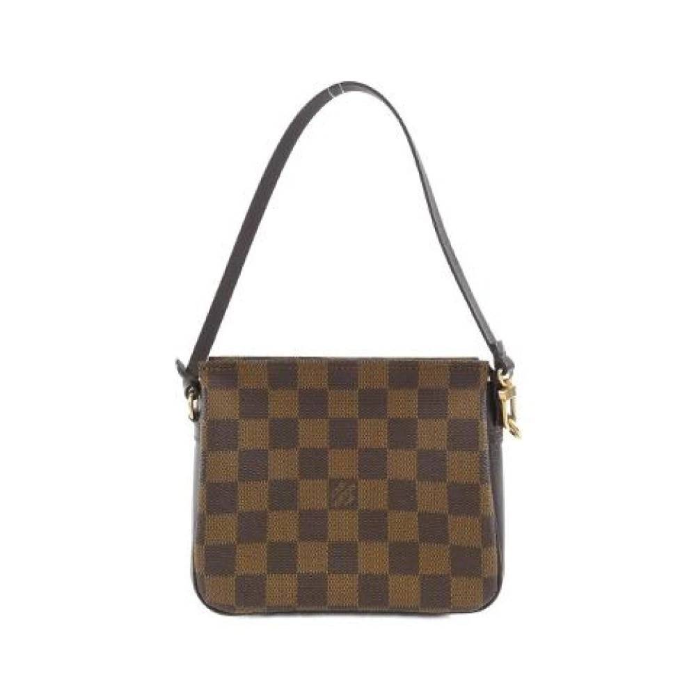 Louis Vuitton Vintage Pre-owned Damier Makeup Pouch - Vintage - Dame - Brun - ONE SIZE - Uld