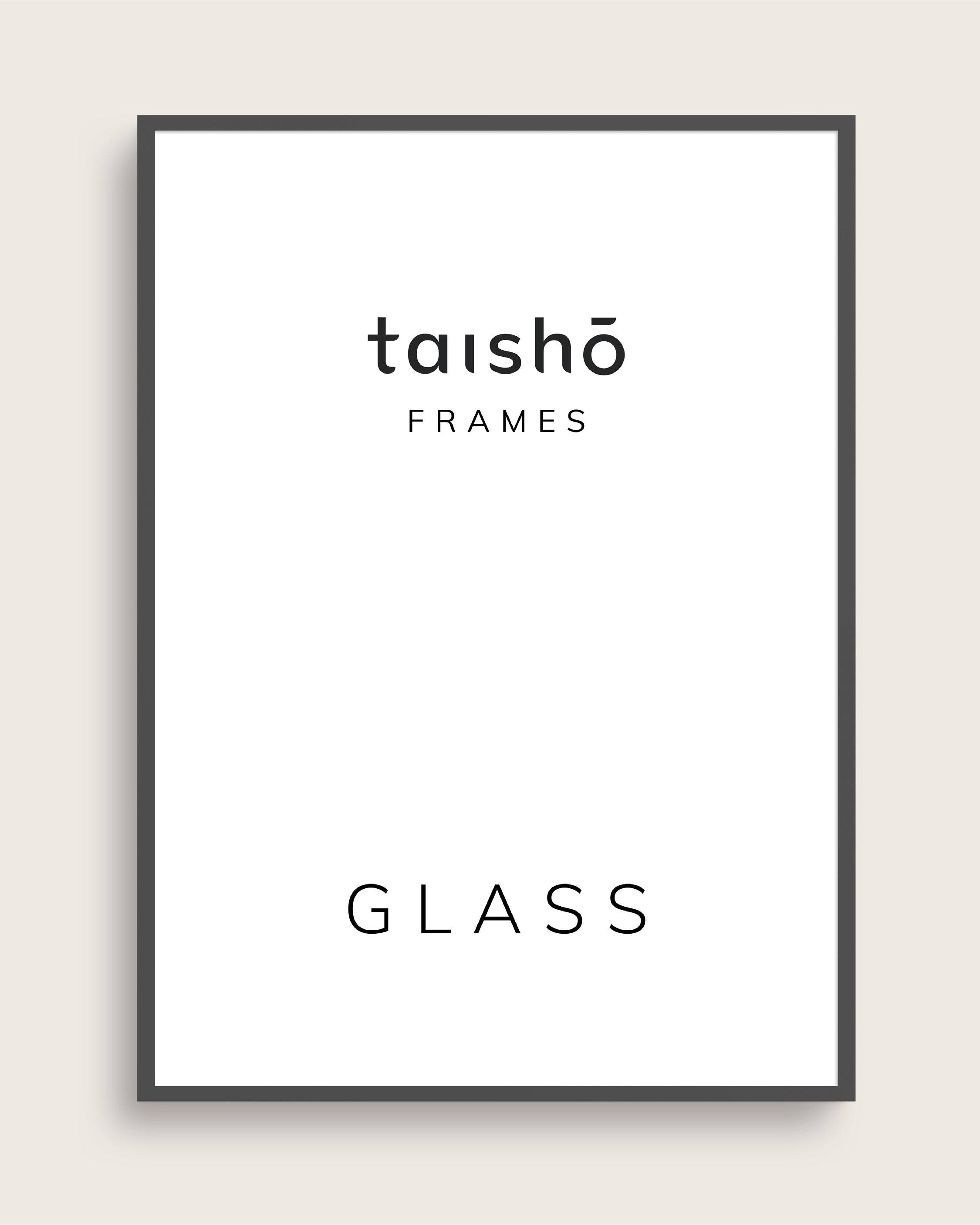 Sort ramme | Størrelse 70x100 (akrylglas) | taishō