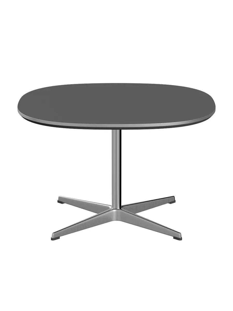 Piet Hein A202 Sofabord, 75 x 75 cm fra Fritz Hansen Grey Bromo m. alukant (specialfarve) - Jacobsen Plus