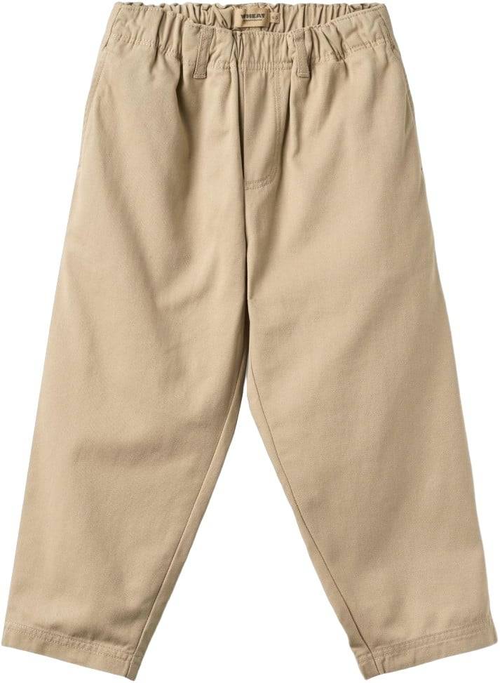 Wheat Trousers Julian Stl. 98/3y unisex - Byxor Från Magasin - Sand Stone (98/3y)