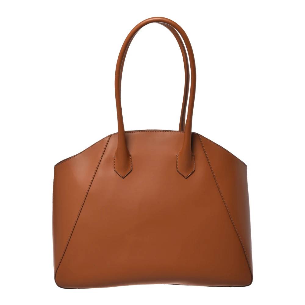 Baldinini Læder Skuldertaske - Tasker - Dame - Brun - ONE SIZE - Uld