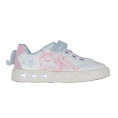 Geox Blinkesko - J Skylin - Hvid/Pink - Geox - 25 - Blinkesko