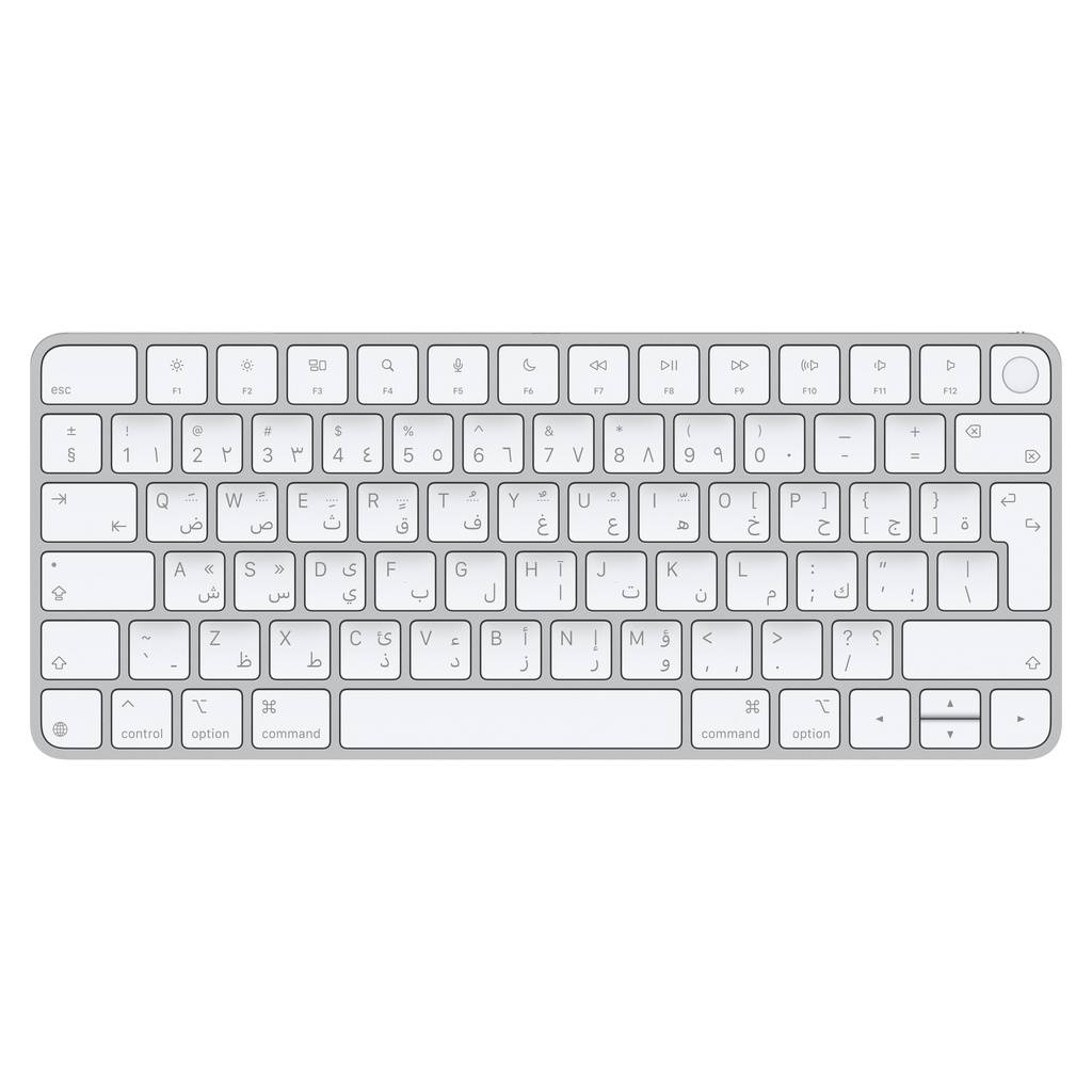 Apple Magic Keyboard med Touch ID för Mac-modeller med Apple-chip (usb-c) – arabiskt
