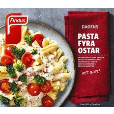 Pasta Fyra Ostar skinka broccoli Findus Dagens