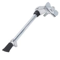 Bike Kickstand Adjustable Aluminum Alloy Center Mount Bicycle Kickstands for 24?27 Inch Road silver