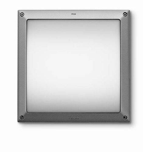 B572 væglampe loftlampe Iguzzini - 1 x 32W TC-TEL / Alu grå