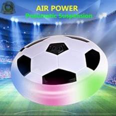 Fotboll leksaker för barn flygboll färgglada led lampor luft makt fotboll flygande boll barn blinkande sport spel juguetes